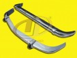 BMW 1502/1602/1802/2002 bumpers (1971-1976) Stainless Steel bumper polished
